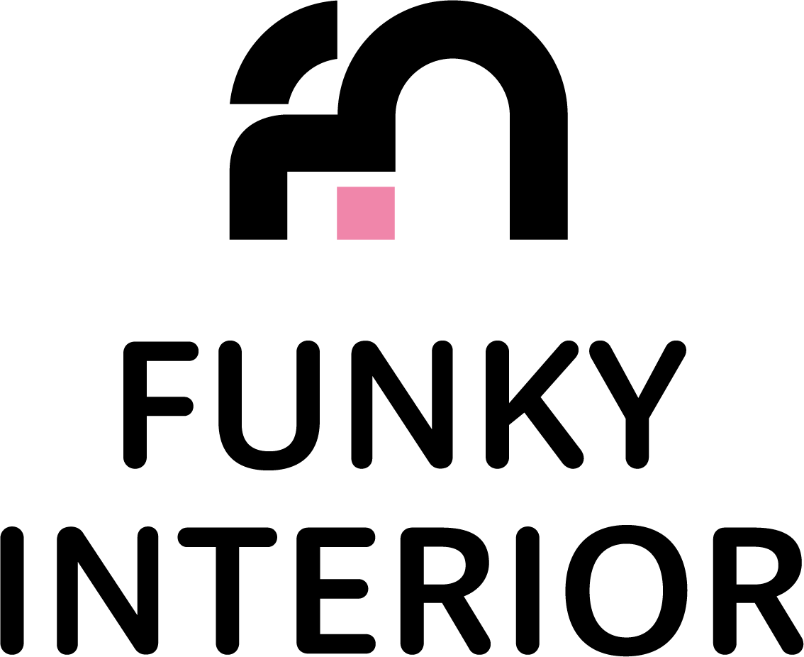 Funky interior logo