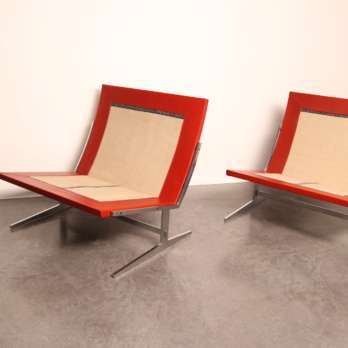 BO-561 set of lounge chairs Fabricius Kastholm (2)