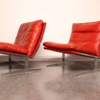 BO-561 set of lounge chairs Fabricius Kastholm (4)