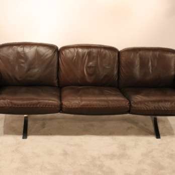 design sofa sixties leather De Sede (1)