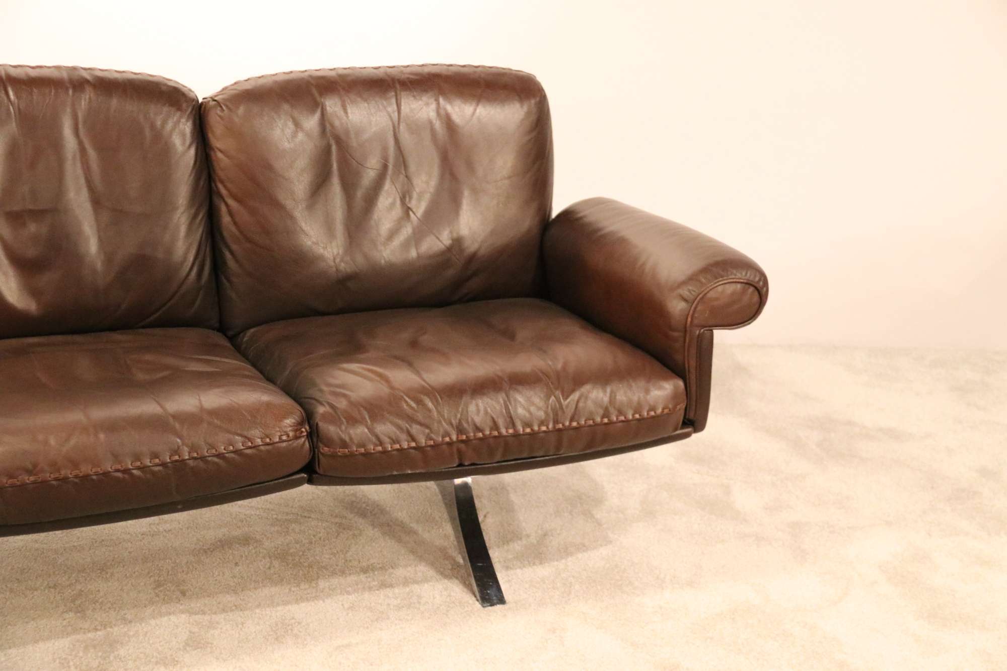 design sofa sixties leather De Sede (7)
