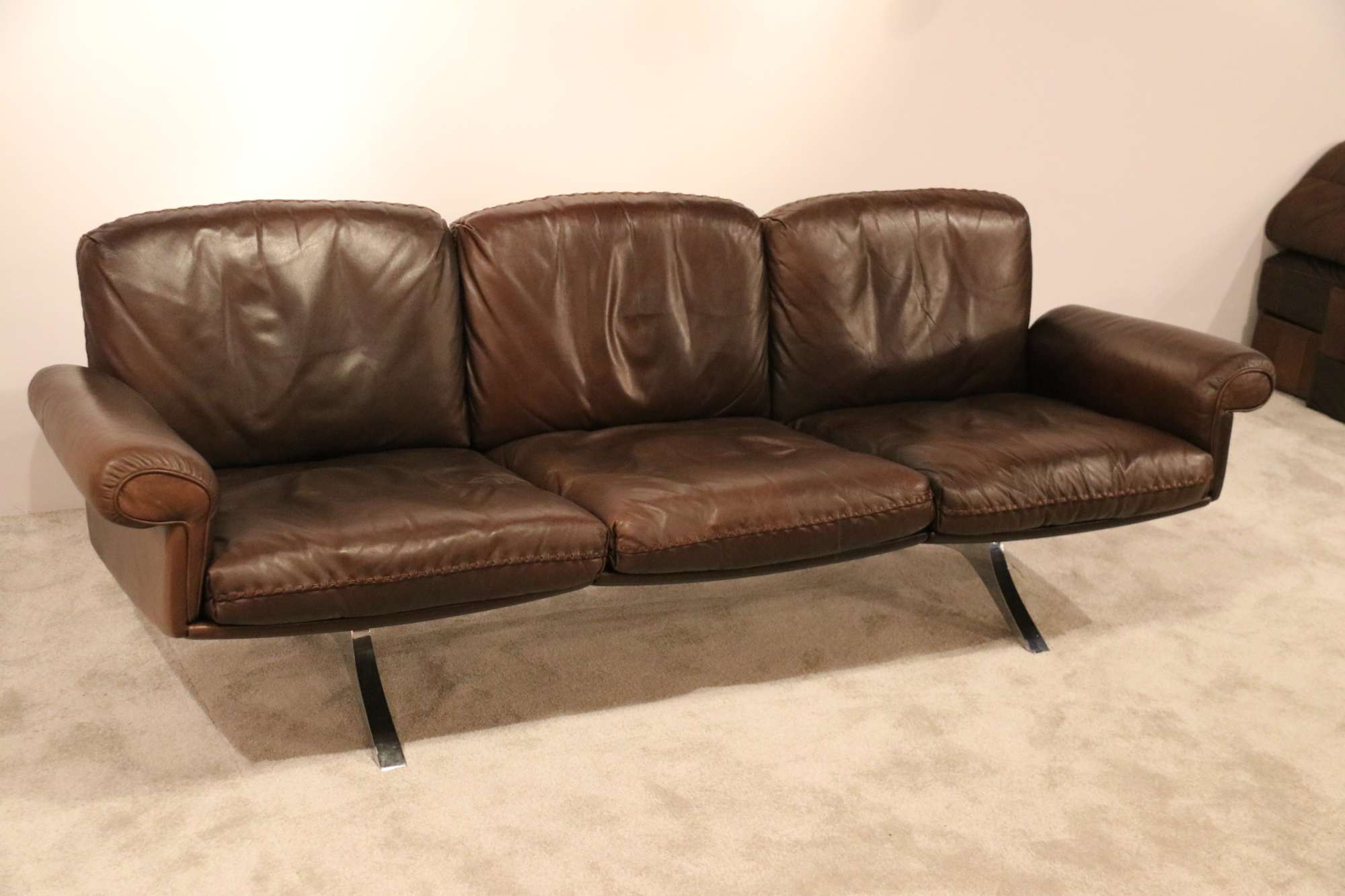 design sofa sixties leather De Sede (8)