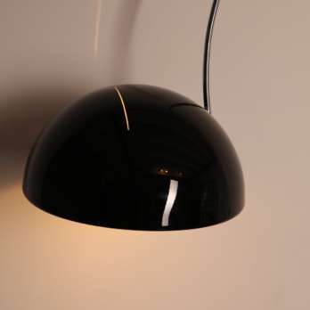 Joe Colombo arc lamp black design midcentury (7)