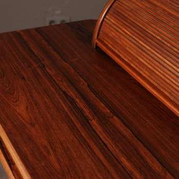 Maia desk rosewood iconic italian design mid century italy (1)