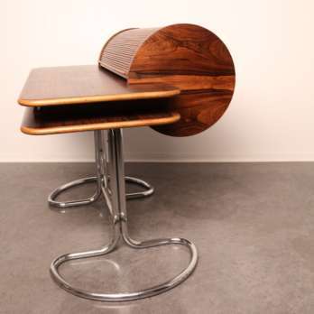 Maia desk rosewood iconic italian design mid century italy (2)