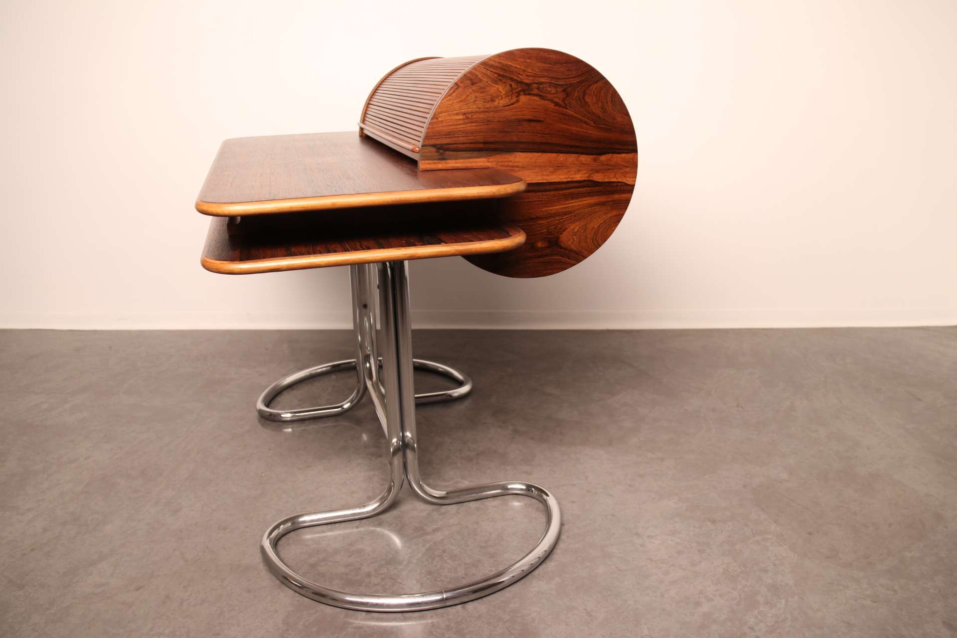 Maia desk rosewood iconic italian design mid century italy (2)