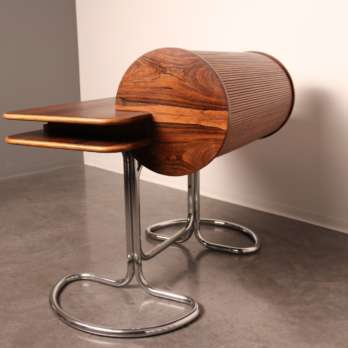 Maia desk rosewood iconic italian design mid century italy (5)