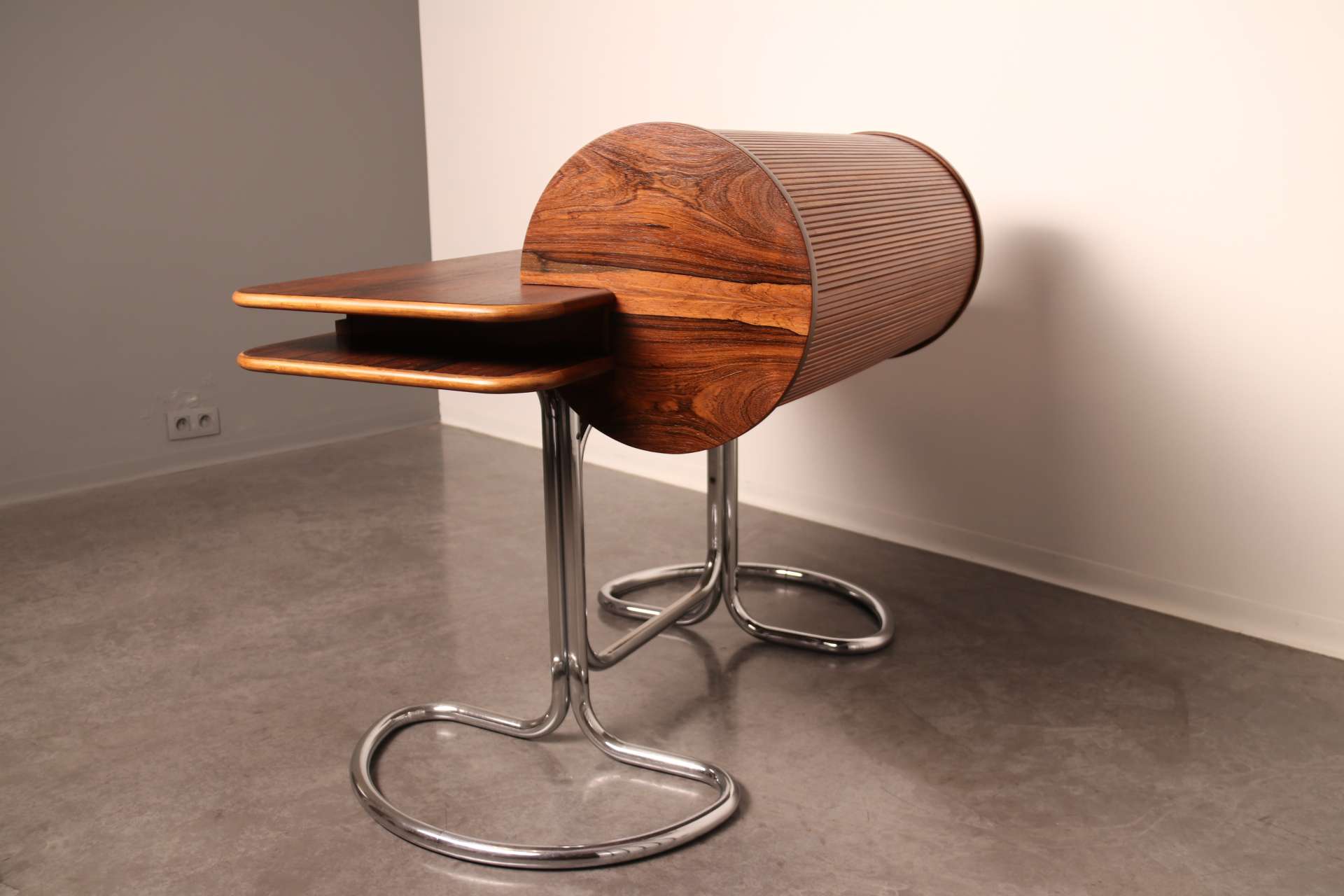 Maia desk rosewood iconic italian design mid century italy (5)