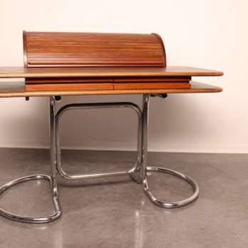 Maia desk rosewood Stoppino Bernini iconic italian design (2)