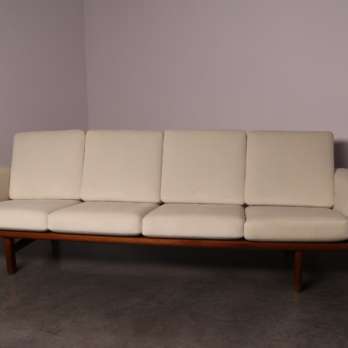 Scandinavian design sofa Wegner cream white (7)