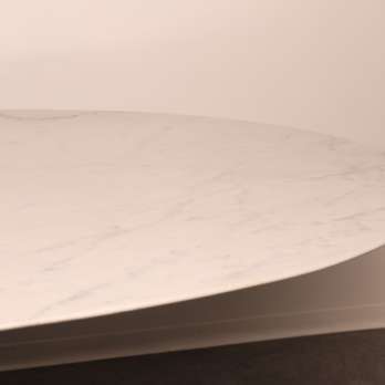 Timeless dining table oval marble (8)