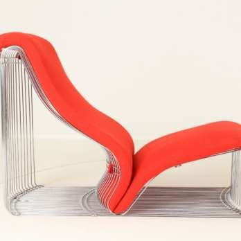 Funky Interior Vintage Design Furniture Side Shot Lounge Chair (2)