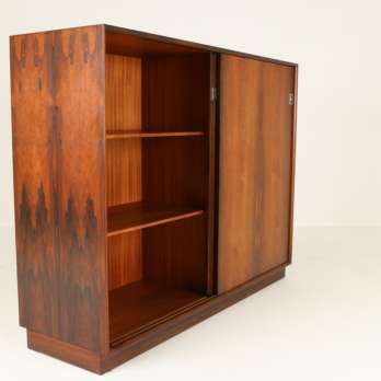 Arne Vodder rosewood Denmark sliding doors sideboard (2)