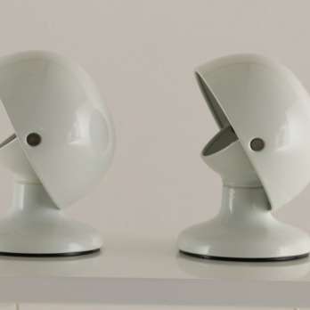 set of 2 italian table lamps model Jucker (1)