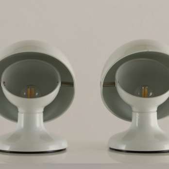 set of 2 italian table lamps model Jucker (2)