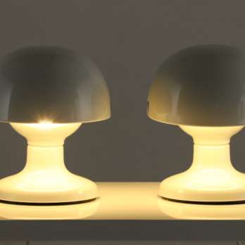 Tobia & Afra Scarpa Jucker lamps for Flos sixties space age (3)