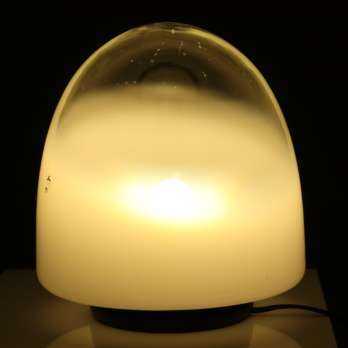 White italian table lamp by Toso model Ebe (8)