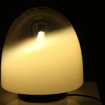 White italian table lamp by Toso model Ebe (9)